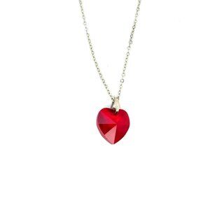 Red Love Fashion Heart Necklace